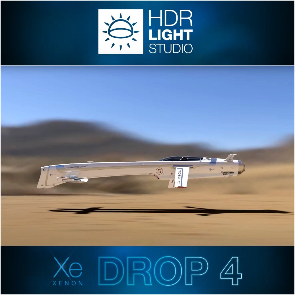 Lightmap - HDR Light Studio - Xenon Drop 4