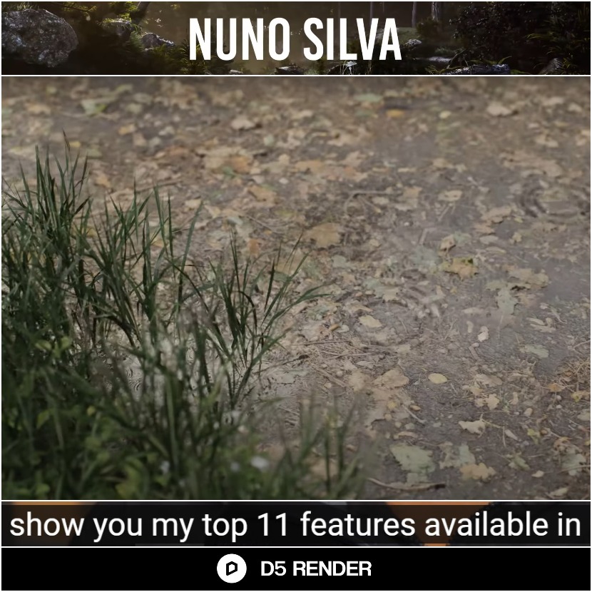 Nuno Silva - Top 11 features of D5 Render